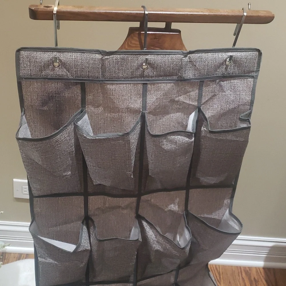 Shoe organizer over the door for 10 pair shoes